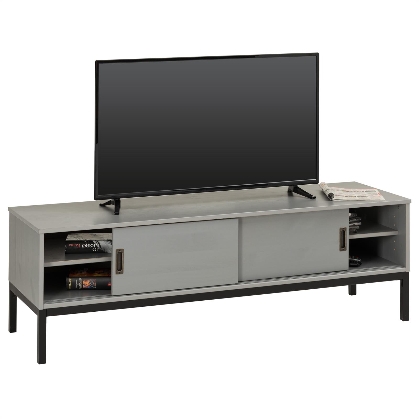 Details Zu Lowboard Tv Mobel Tisch Schrank Fernsehtisch Fernsehschrank Industrial Design