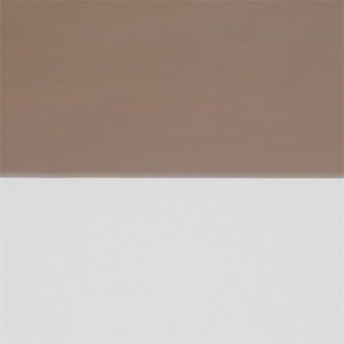 Ausziehbett LORENA 90x190 cm, Kiefer in taupe/weiß